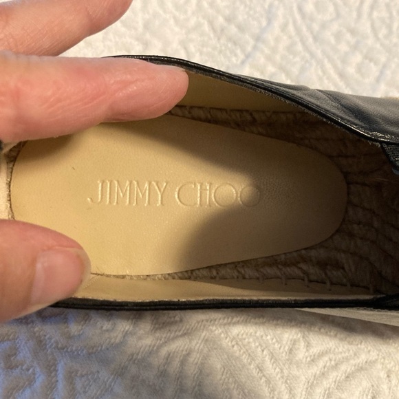 Jimmy Choo Lichi Flat black shoes size 38 - Picture 6 of 16